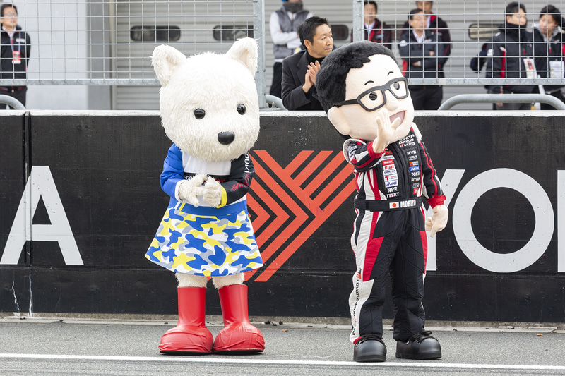 TGRFのモリゾウ選手