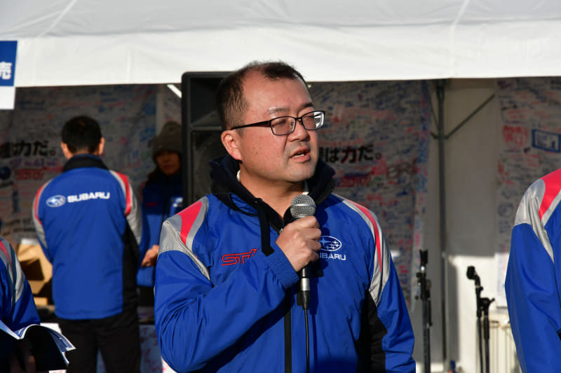 飛び入り参加のスバル 古田氏