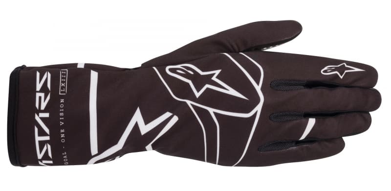 「TECH-1 K RACE S. v2 SOLID GLOVES」12 BLACK WHITE（税別5900円）