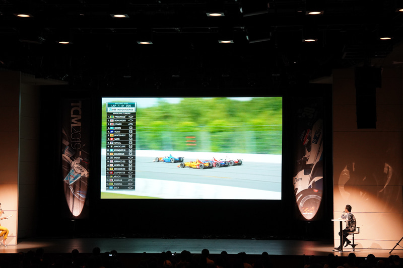 ポコノではスタート後にクラッシュ