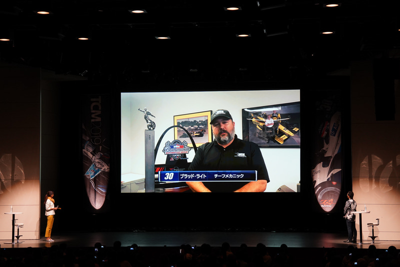 チームスタッフからのコメント。エースドライバーとして頼られる存在になっている