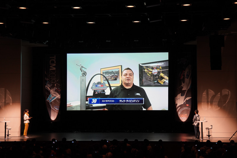 チームスタッフからのコメント。エースドライバーとして頼られる存在になっている