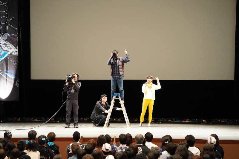 松本カメラマンによる全体写真撮影