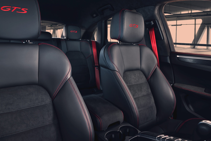 新型マカンGTSのインテリア