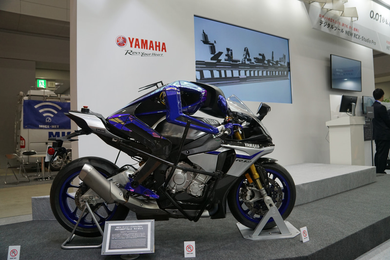 ヤマハ発動機のブース