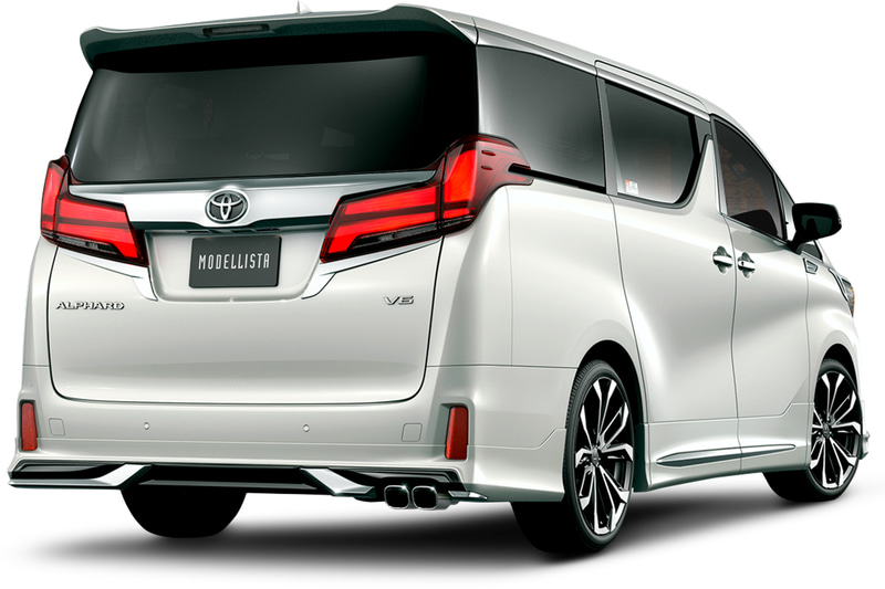 アルファード MODELLISTAのリアビュー