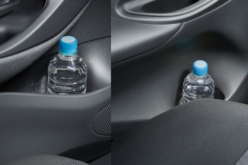 車内の収納スペースも豊富に用意する