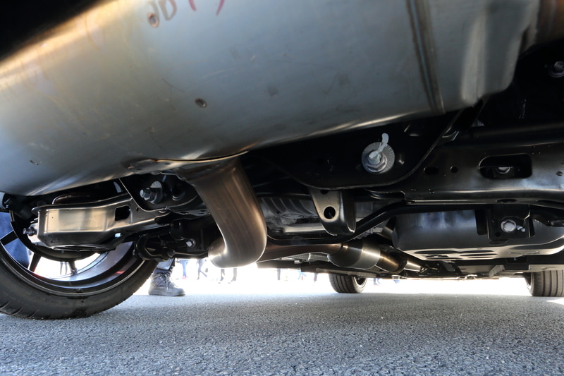 大容量のマフラー