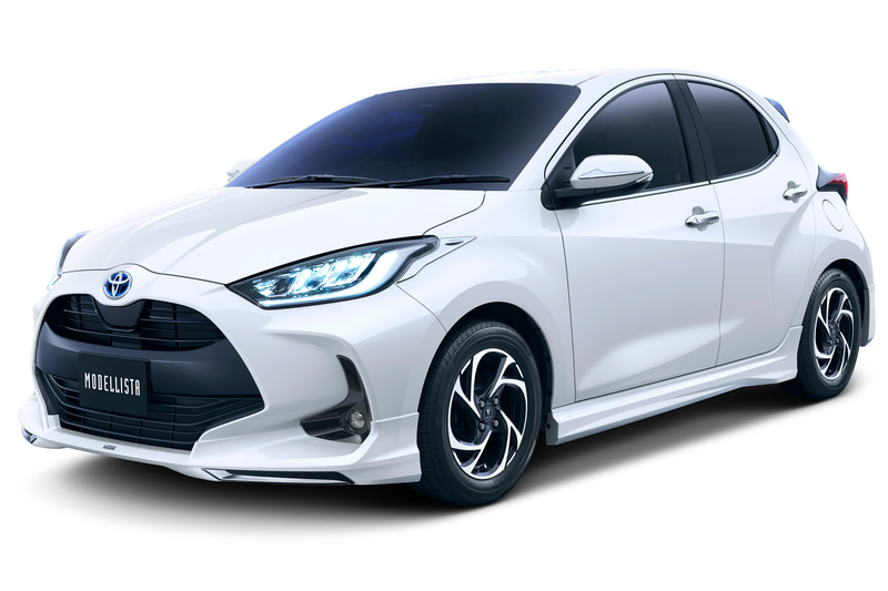 新型「ヤリス」用のカスタマイズアイテムをモデリスタが発売