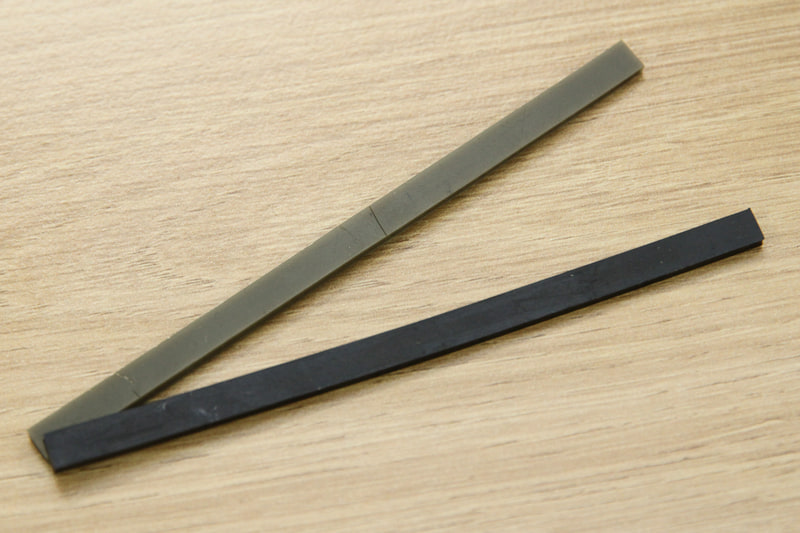 シリカとカーボンブラックのテスト試料