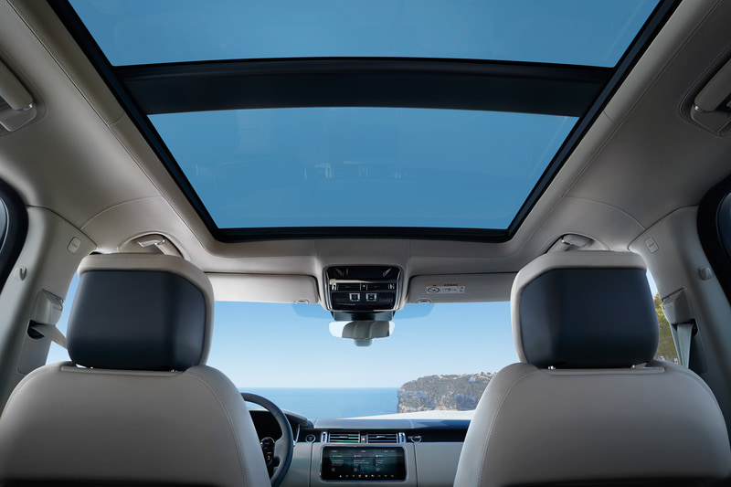 レンジローバーのインテリア