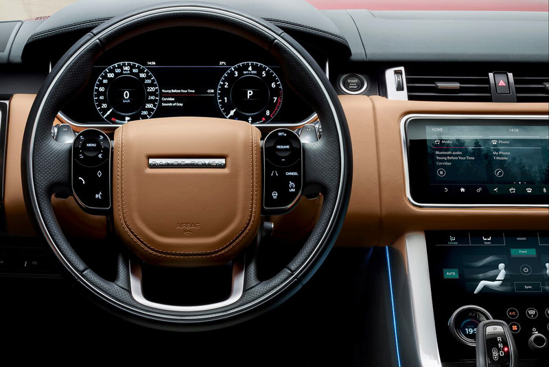 レンジローバー スポーツのインテリア