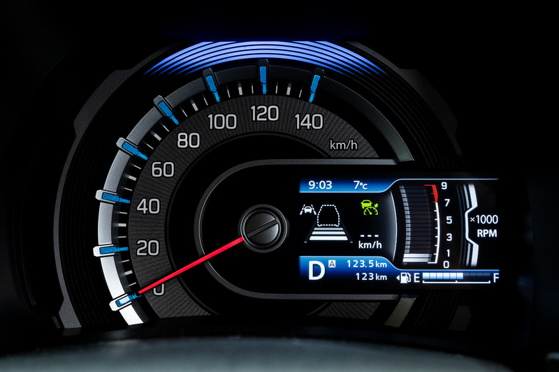 ACCの車間設定などもここに表示