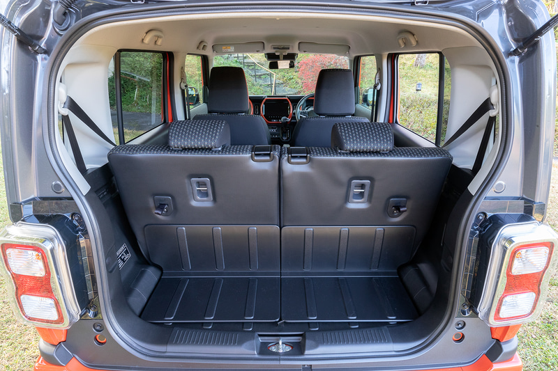 ラゲッジスペースのアレンジ