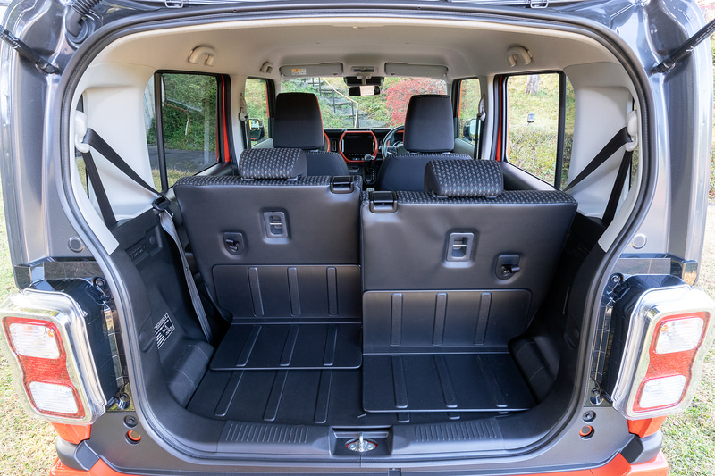 ラゲッジスペースのアレンジ