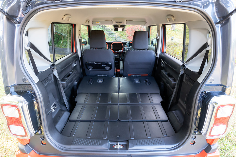 ラゲッジスペースのアレンジ