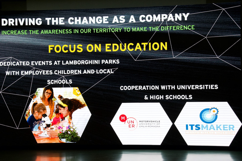 トッシーニ氏は子供たちの教育に注目することが大切だとアピール