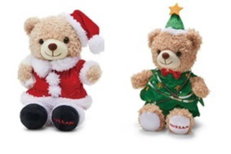 限定の日産ベア。12月24日～25日のみのイベントとなる