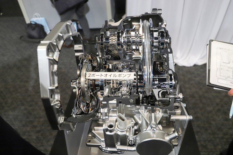 CVTのカットモデル