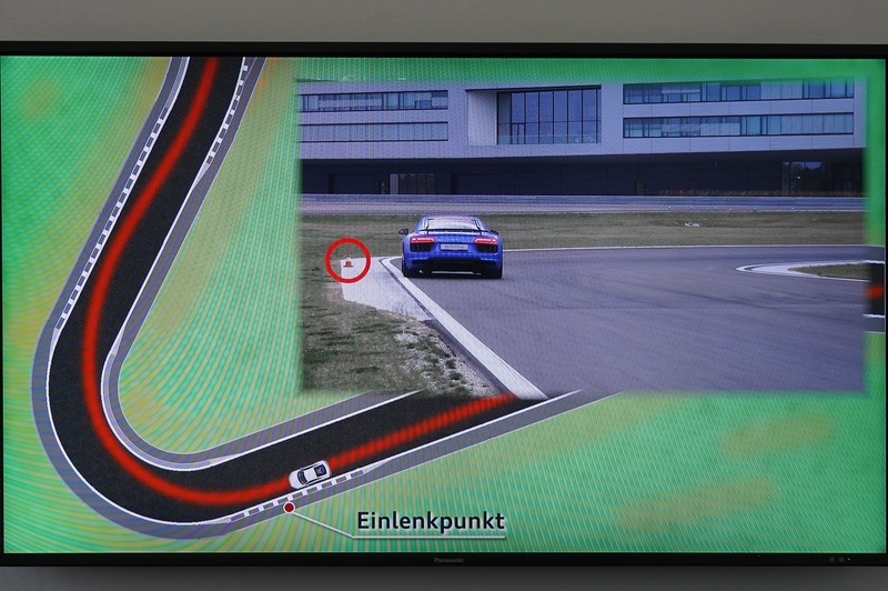 R8の運転の仕方を説明