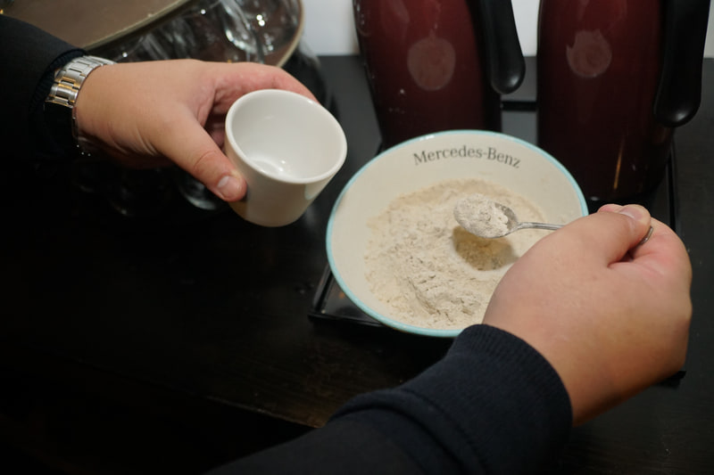 自分好みの濃さでそば湯を作れる