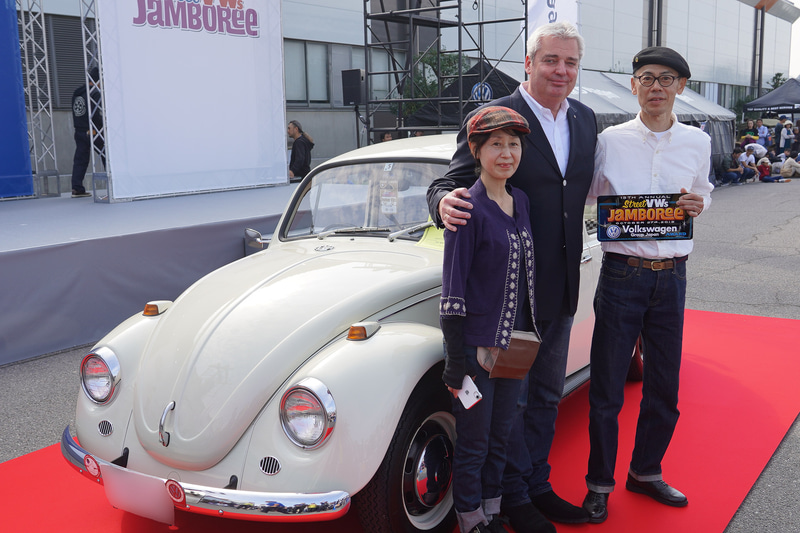 フォルクスワーゲン・グループ・ジャパン・アワードの受賞者とその車両