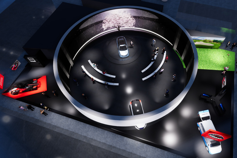 日産ブースのイメージ