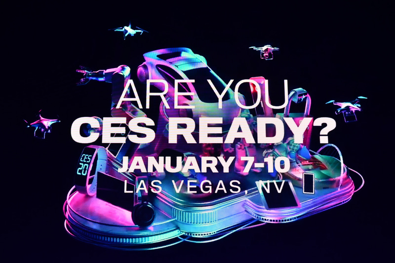 CESのイメージカット。クルマを見ることができる