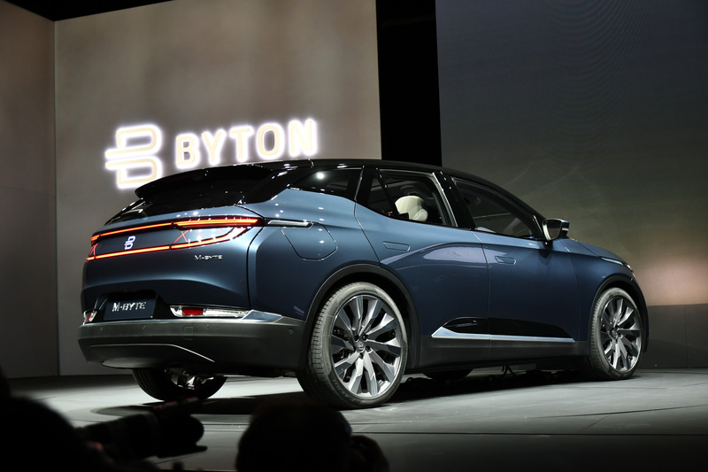 SUVタイプのEVとなるM-BYTE