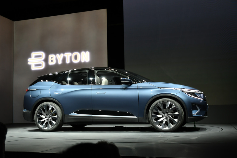 SUVタイプのEVとなるM-BYTE