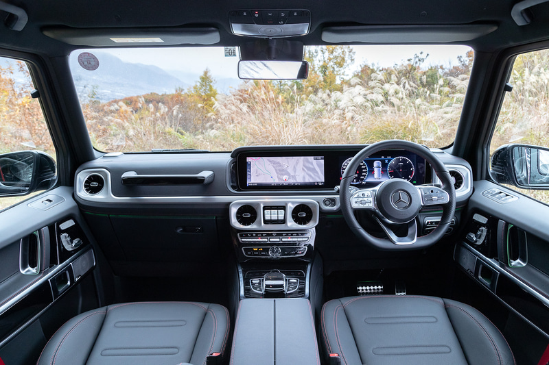 G 350 dのインテリア