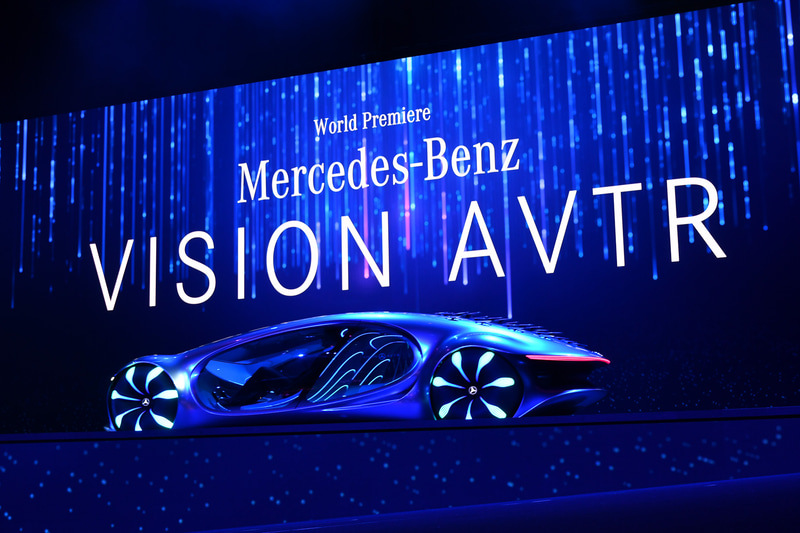 CES 2020で世界初公開された新型コンセプトカー「メルセデス・ベンツ VISION AVTR」