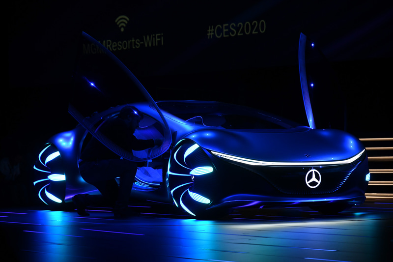 有機的なデザインが美しいと感じられるコンセプトカー