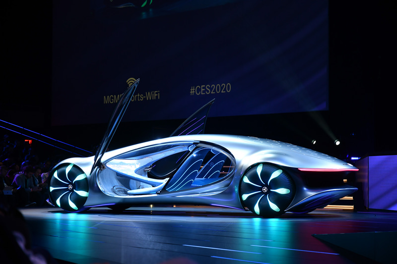 有機的なデザインが美しいと感じられるコンセプトカー