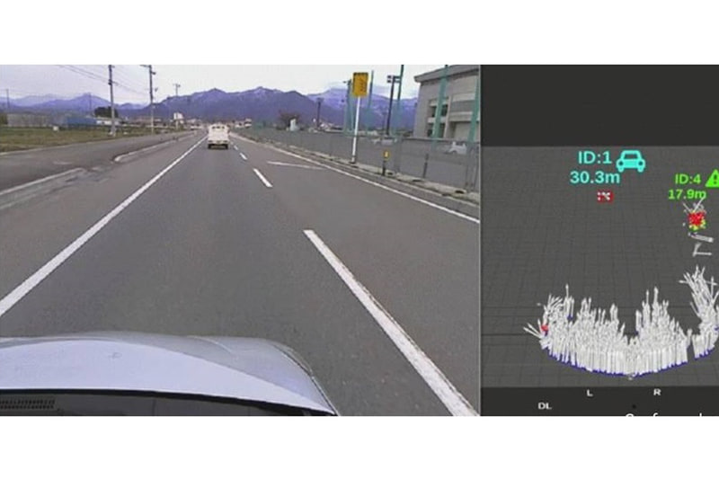 道路面環境検出（イメージ）