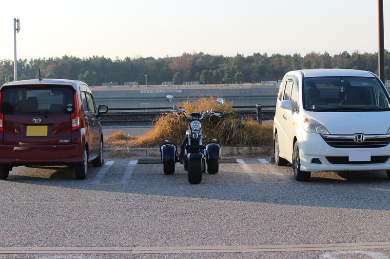 コンパクトなので軽トラックやハイエースなどに積み込むことも可能