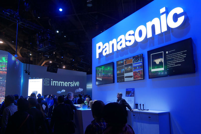 CES 2020のパナソニックブースの様子