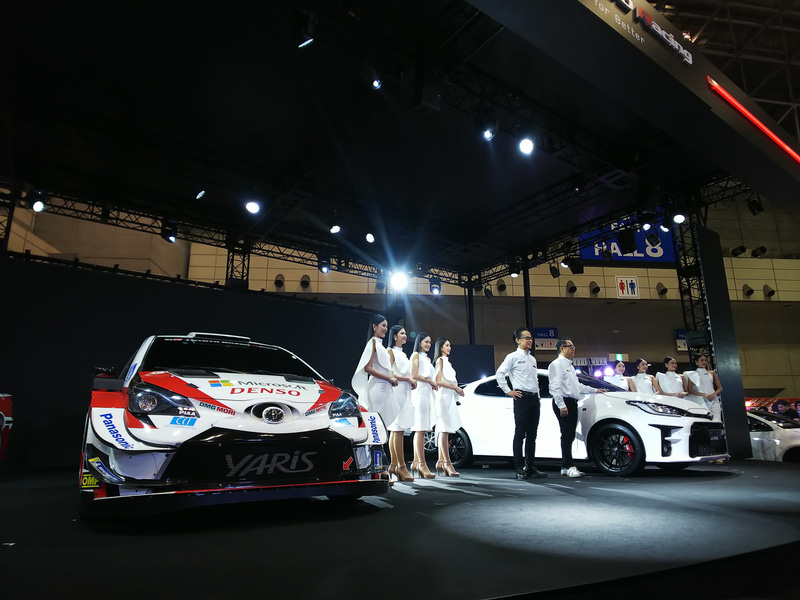 東京オートサロン 2020の会場で新型「GRヤリス」を世界初公開