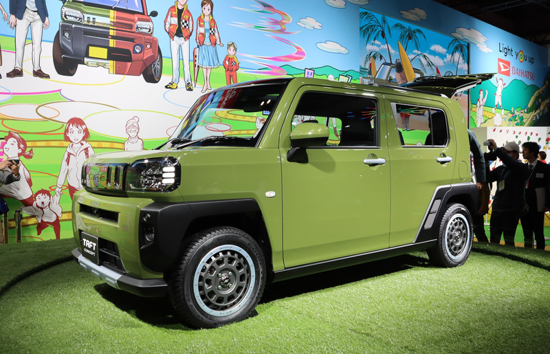 新型軽クロスオーバー「TAFT（タフト）コンセプト」を世界初出展