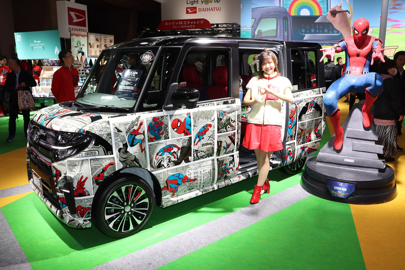 「タントカスタムMARVELスパイダーマンVer.」