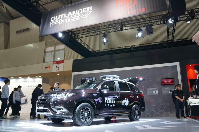アウトランダーPHEV　特務機関NERV仕様