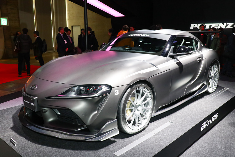 POTENZA RE-71RSを装着したGRスープラ