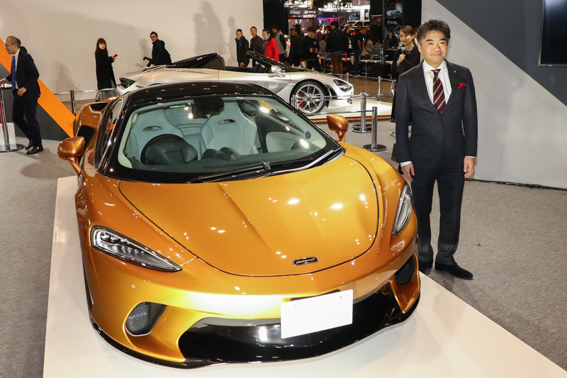 マクラーレン GTとマクラーレン・オートモーティブ・アジア 日本支社代表の正本嘉宏氏