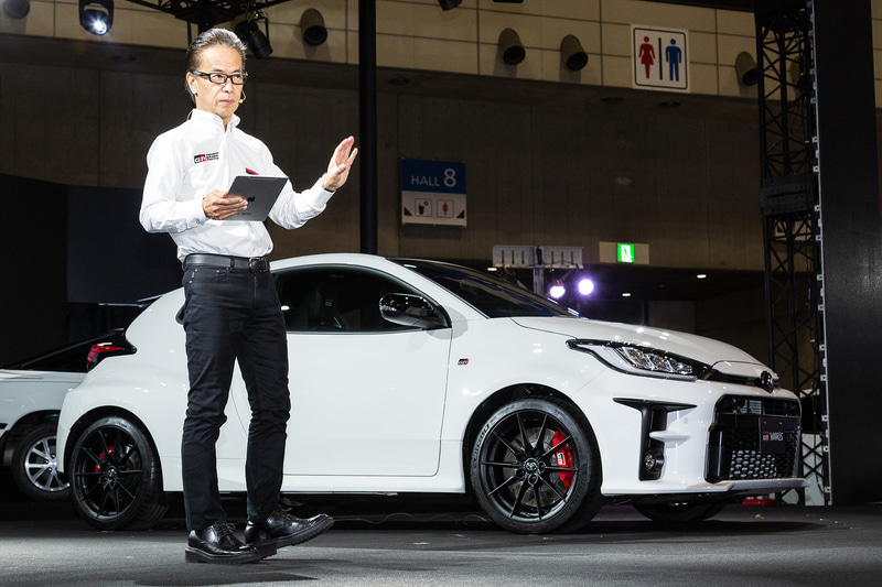 GRヤリスはクルマを操る楽しさを教えてくれると紹介