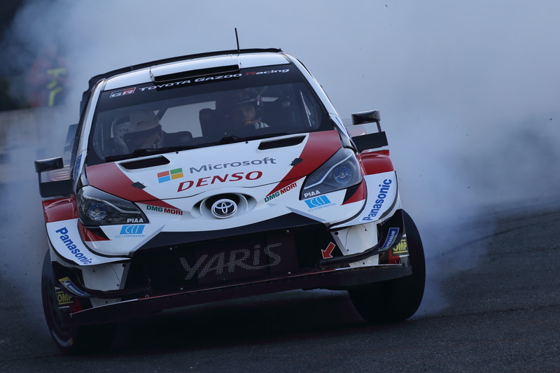 同乗走行中でもその激しさは変わらない