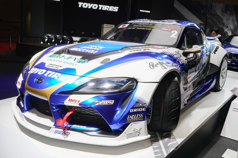 川畑真人選手が乗るトヨタ GR スープラ