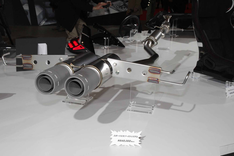 MUGEN Parts For CIVIC TYPE R　スポーツエキゾーストシステム：64万9000円