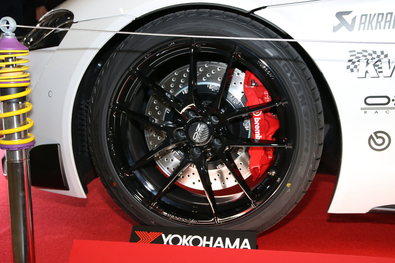 ブレンボ製ブレーキを装着