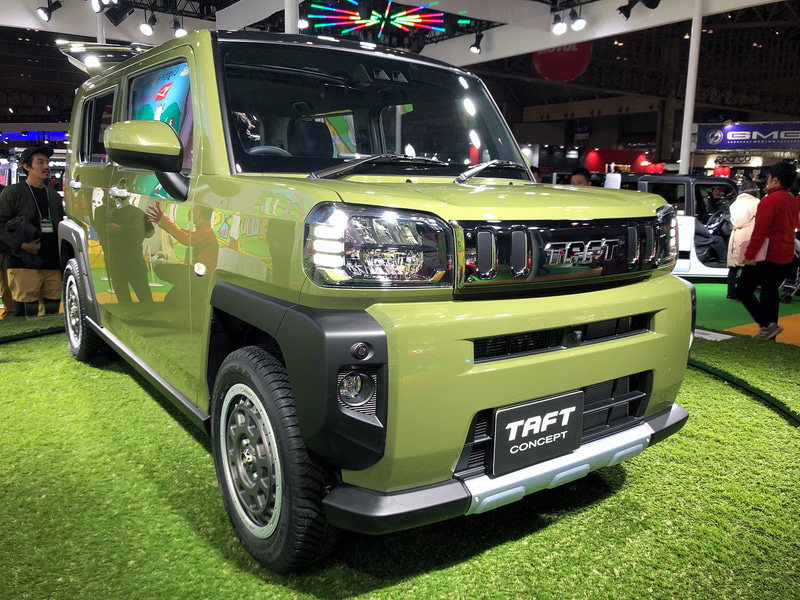 2020年の年央発売に向けて開発が進められているという軽クロスオーバー「TAFT コンセプト」
