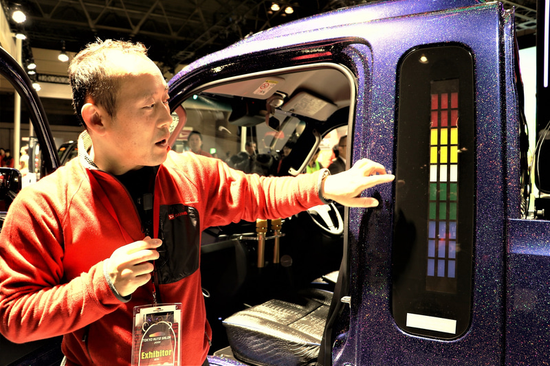 ダイハツ工業株式会社 デザイン部 第一デザイン室先行開発スタジオ エグゼクティブリエゾンデザイナー 米山知良氏（Photo：内田千鶴子）